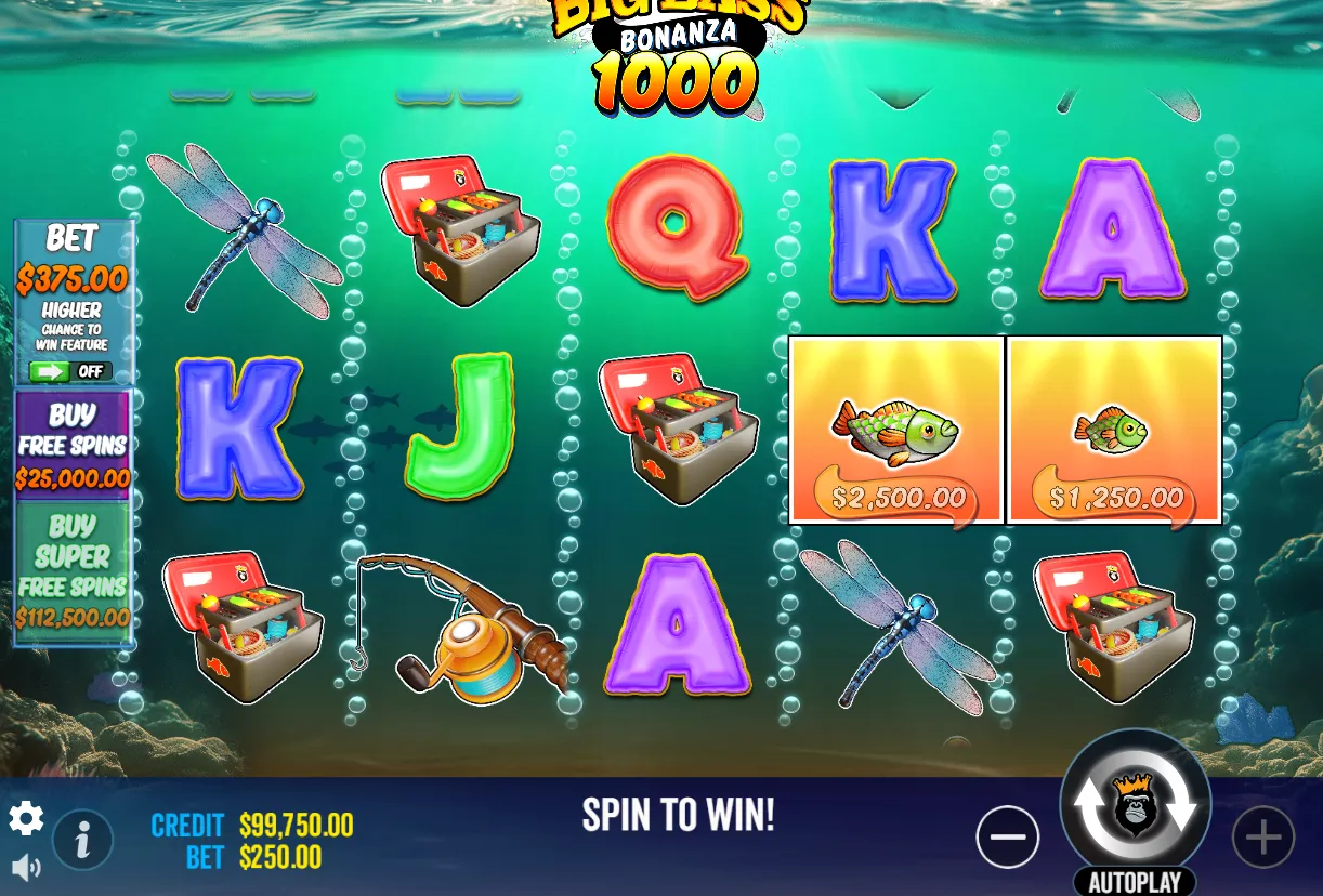 Big Bass Bonanza 1000 demo